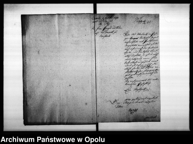 Obraz 7 z jednostki "Acta des Magistrats zu Oppeln von Flachs Anbau und der darüber zu erstattende jährlichen Eingaben"