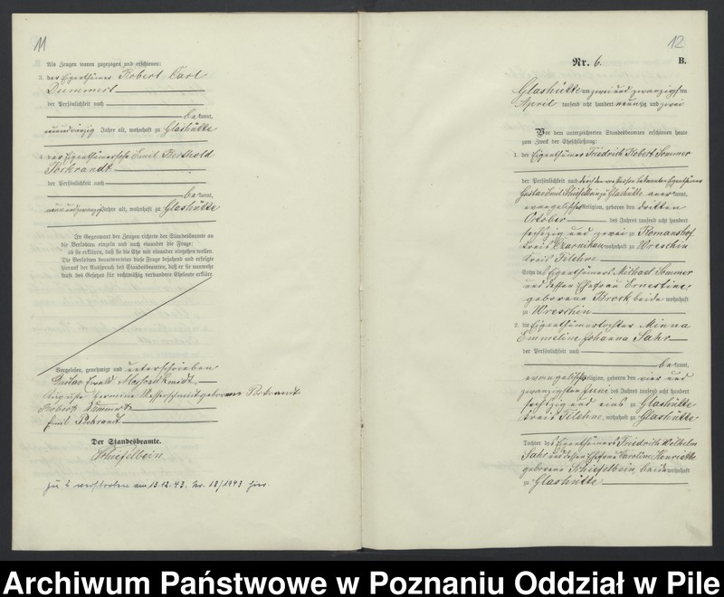Obraz 9 z jednostki "Księga małżeństw"