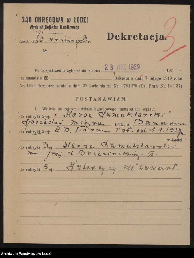 Obraz 5 z jednostki "Hersz Szmuklarski- sprzedaż mięsa"