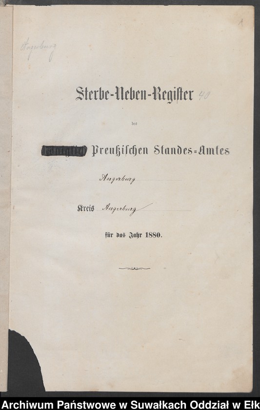 image.from.unit.number "Sterbe-Neben-Register des Preussischen Standes-Amtes Angerburg Kreis Angerburg"