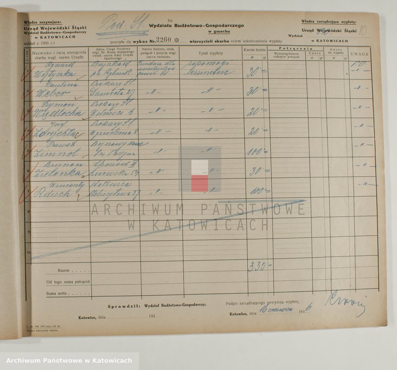 image.from.unit.number "Fundusz pomocy dla uczestników powstań śląskich, t. I"