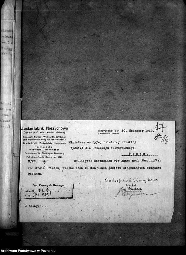 Obraz 20 z jednostki "Cukrownie w Nieżychowie"