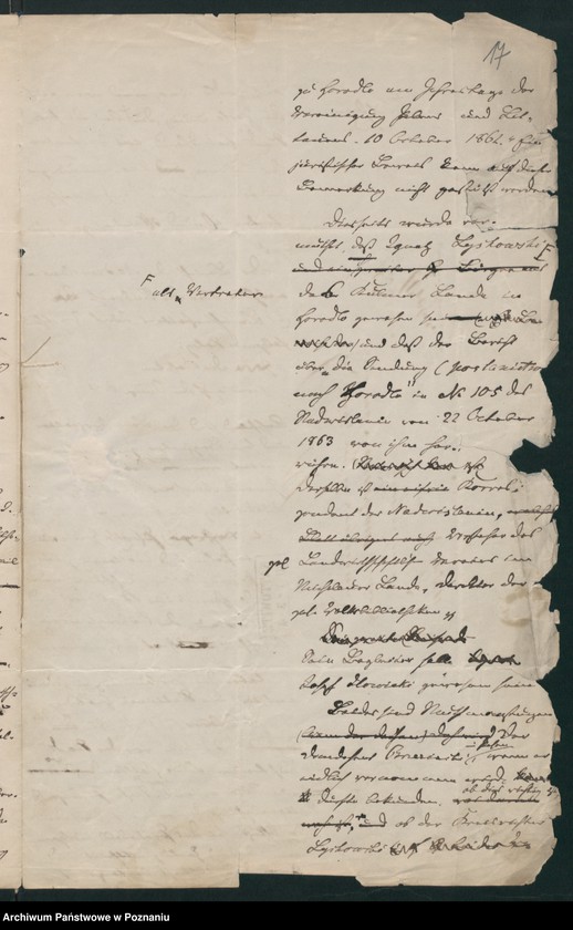 Obraz 20 z jednostki "A. betr. Von Łyskowski, Kreisrichter a.D."