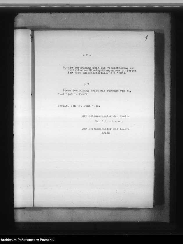 Obraz 13 z jednostki "Reichsjustizverwaltung im Reichsgau Wartheland"