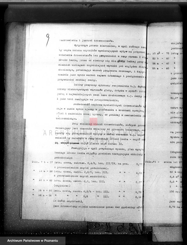 Obraz 13 z jednostki "Majętność leśna Porażyn w powiecie nowotomyskim"