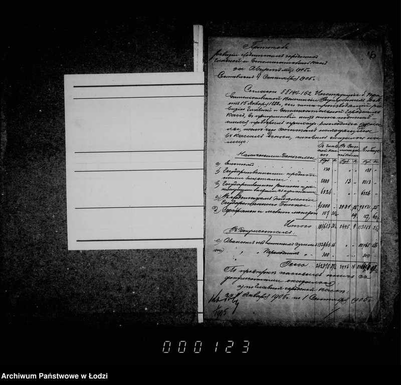 Obraz 16 z jednostki "O revizji glavnoj i vspomagatel´noj gorodskich kass"