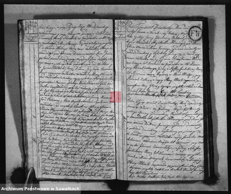 image.from.unit.number "Akta Urzędnika Stanu Cywilnego Zaszlubionych w Gminie Jeleniewskiey od Dnia 1go Mca Stycznia 1819, do ostatniego Grudnia tegoż Roku."