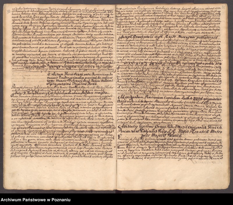 Obraz 19 z jednostki "Liber actorum officii consularis civitatis Posnaniae."