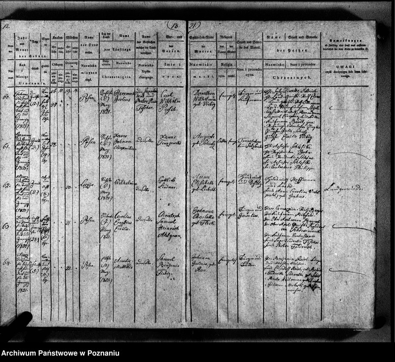 Obraz 15 z jednostki "Duplikat der Getauften, Getrauten, Verstorbenen"