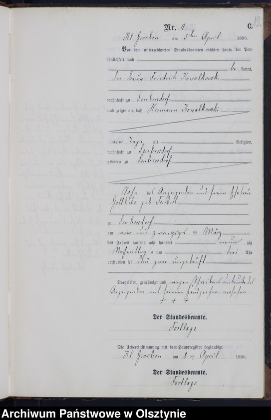 image.from.unit.number "Sterbe-Neben-Register Nr 1 - 40"