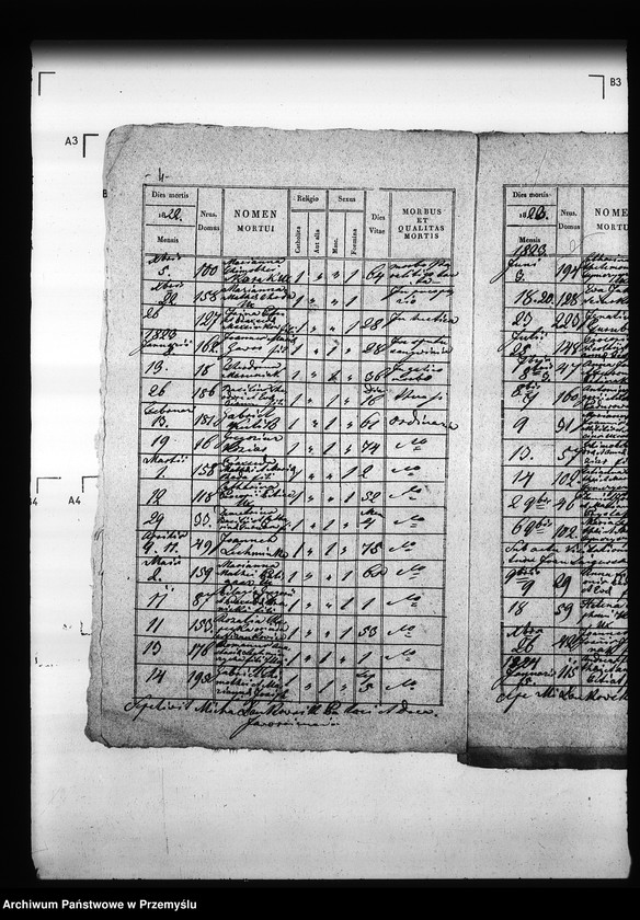 Obraz 8 z jednostki "[Kopie ksiąg metrykalnych parafii Trościaniec (dekanat Niemirów)]"