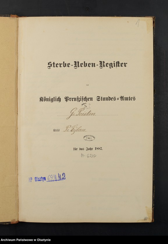 image.from.unit.number "Sterbe-Neben-Register Nr 1 - 87"