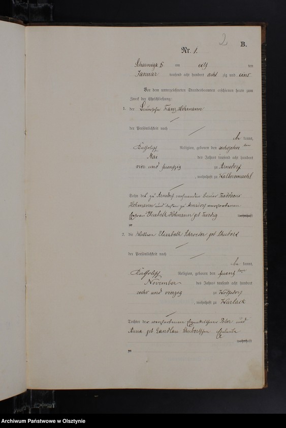 image.from.unit.number "Heiraths-Neben-Register Nr 1 - 26"