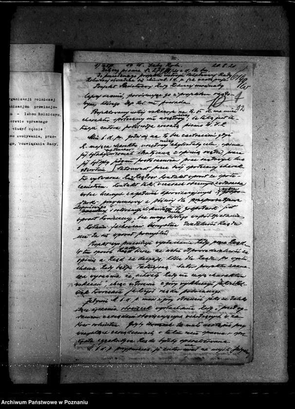 Obraz 16 z jednostki "Sprawy szczegółowo-administracyjne Państwowa Rada Rolnicza"