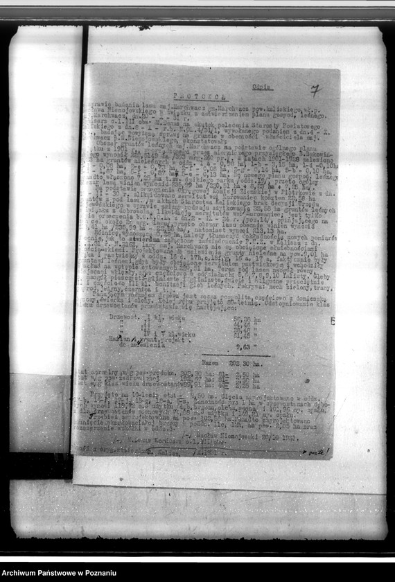 Obraz 11 z jednostki "Zatwierdzenie projektu planu gospodarstwa leśnego dla lasów majątku Marchwacz powiatu kaliskiego"