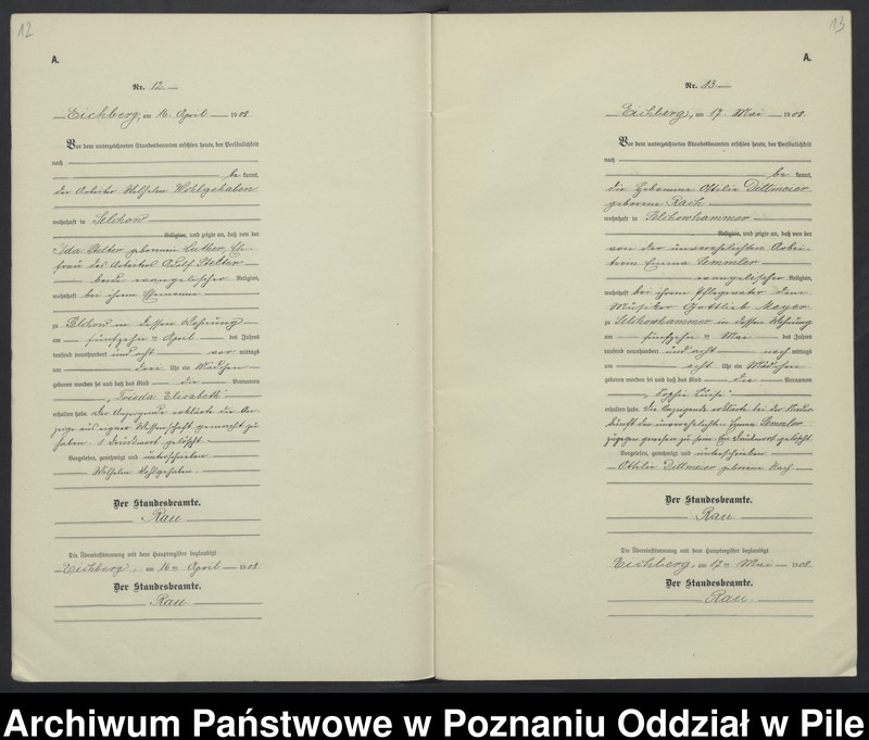 Obraz 9 z jednostki "Księga urodzeń"