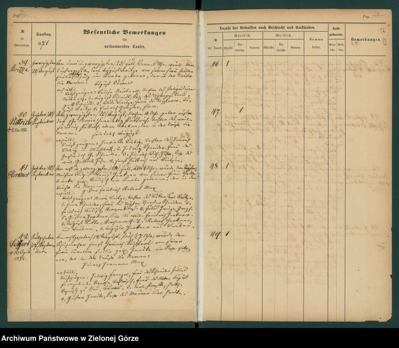 image.from.unit.number "[Księga chrztów parafii ewangelickiej w Gozdnicy 1871 - 1884]"