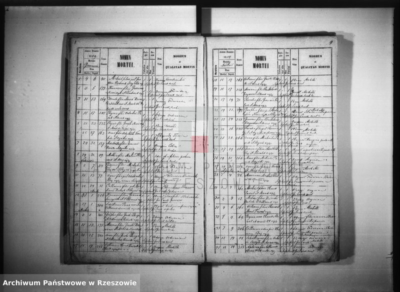 image.from.unit.number "Księga zgonów - Giedlarowa"