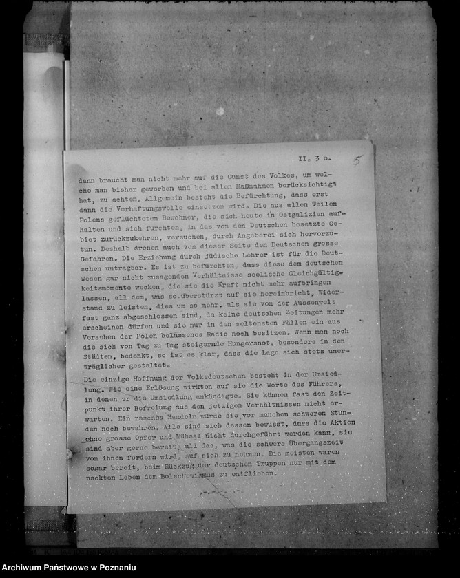 Obraz 9 z jednostki "Materiały dotyczące sytuacji Niemczyzny na Wołyniu, w Galicji i w okręgach białostockim i narewskim"