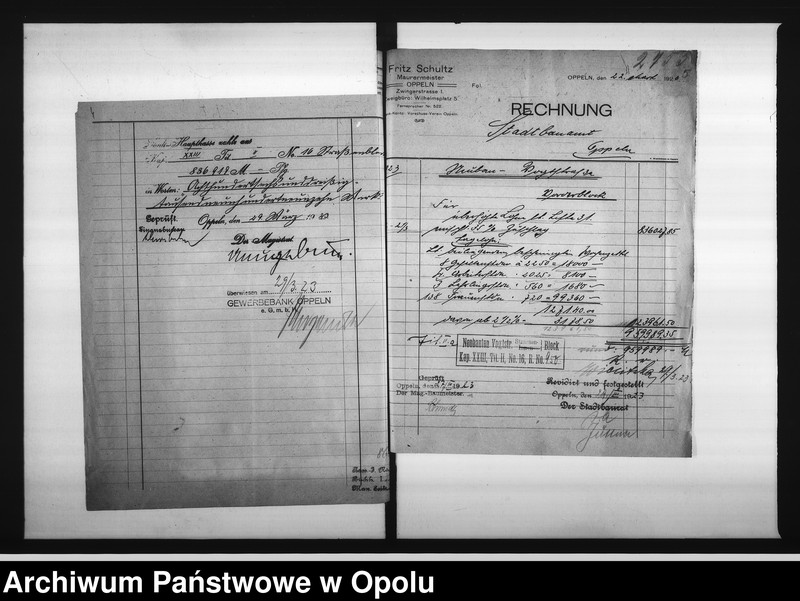 Obraz 7 z jednostki "[Rachunki urzędu budowlanego]"