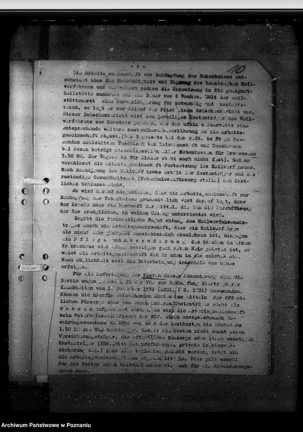 Obraz 14 z jednostki "Bekämpfung der Tbc vor Verordnung vom 8.9.1942"