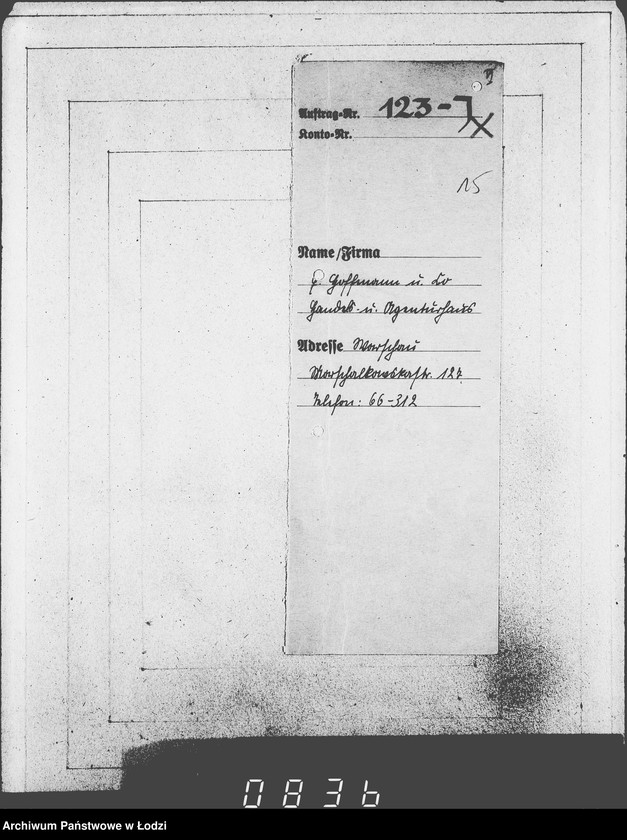 Obraz 19 z jednostki "J.121-135 [Wnioski Żydów w Getcie o zwrot długów za wzięty na kredyt towar przez kupujących]"