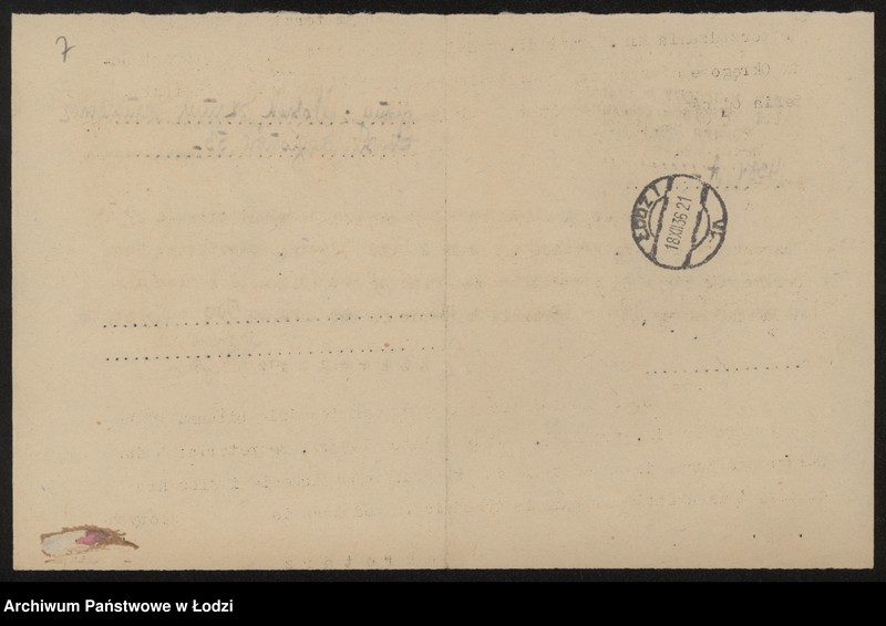 Obraz 9 z jednostki "Szmul Moszek Szmulewicz- handel odpadkami"