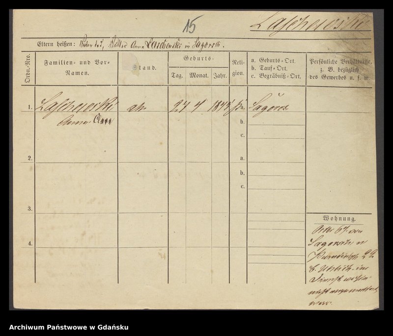 image.from.unit.number "Karty meldunkowe: Laschewski - Laski"