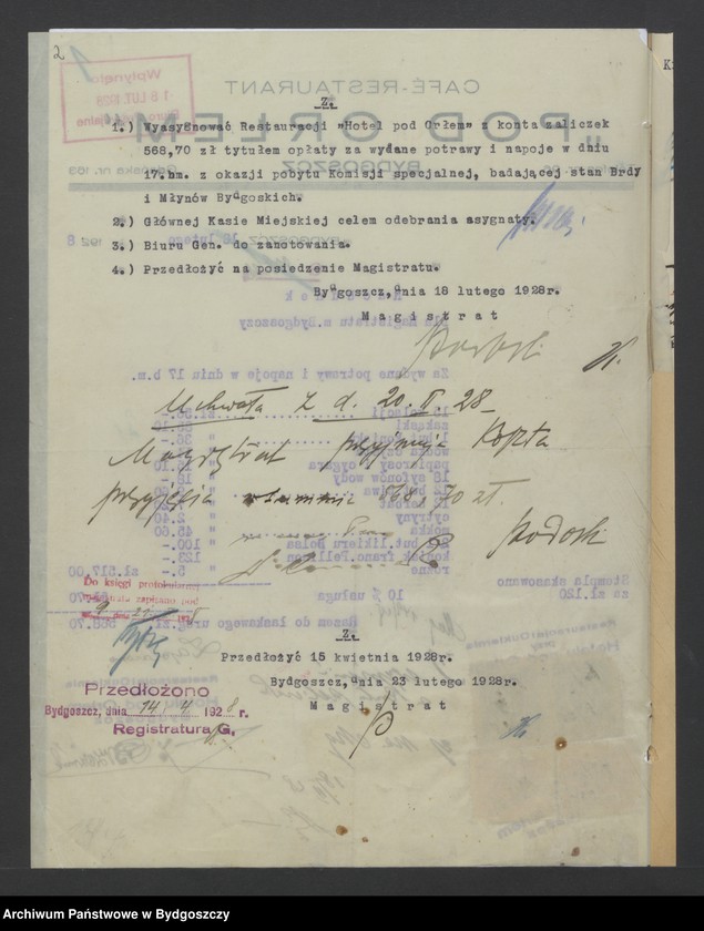 image.from.unit.number "Przyjęcia [imprez, wycieczek, dziennikarzy zagranicznych, studentów czeskich, rachunki]"