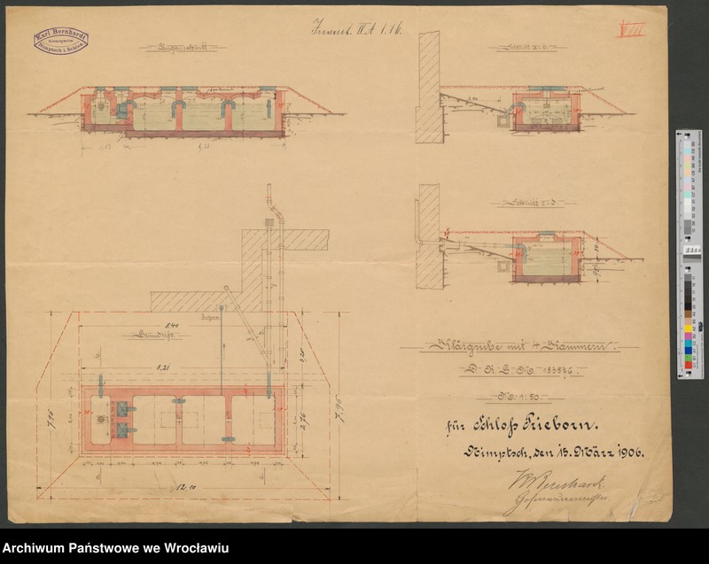 image.from.unit.number "Klärgrube mit 4 Kammern für Schloss Prieborn"