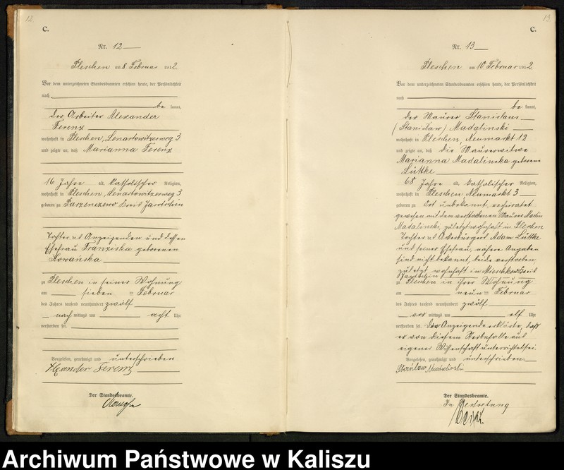 Obraz 10 z jednostki "[Księga zgonów]"