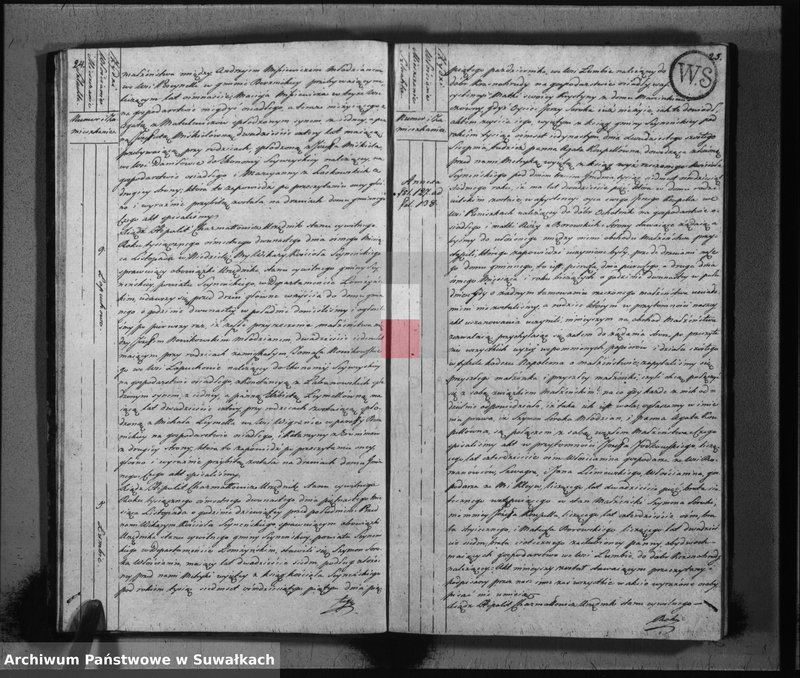 image.from.unit.number "Akta stanu cywilnego zaślubionych w gminie sejneńskiej od 1-go stycznia 1812 roku."