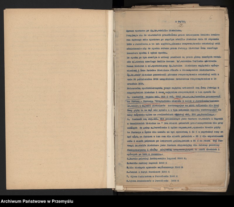 Obraz 4 z kolekcji "Fundacje Adolfa Dietziusa w Jarosławiu111"