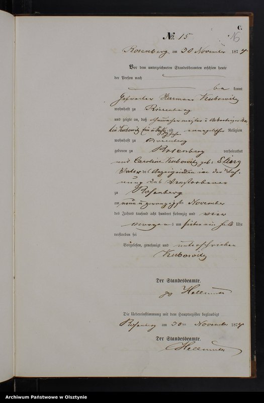 image.from.unit.number "Sterbe-Neben-Register Nr 1 - 24"