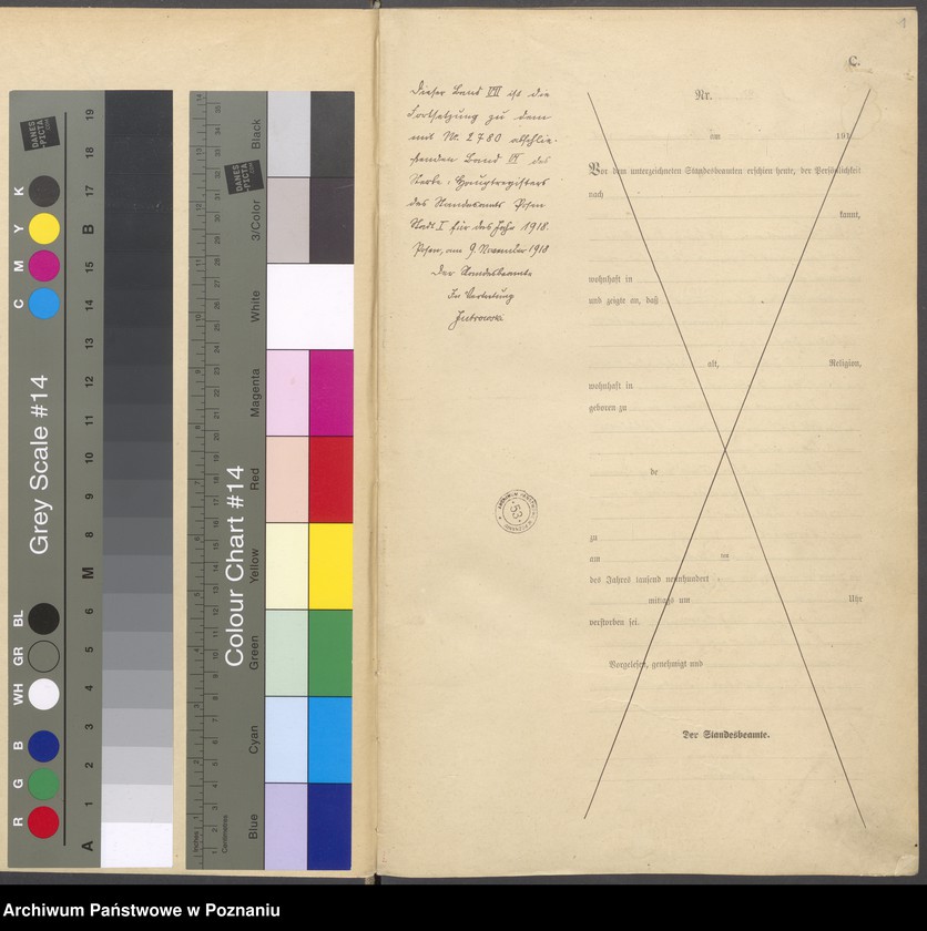 Obraz 3 z jednostki "Księga miejscowa zgonów tom VII [Rejestr główny zgonów]"