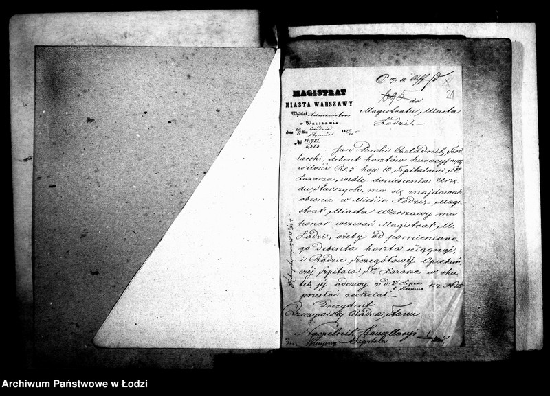 Obraz 19 z jednostki "Akta tyczące się szpitala"