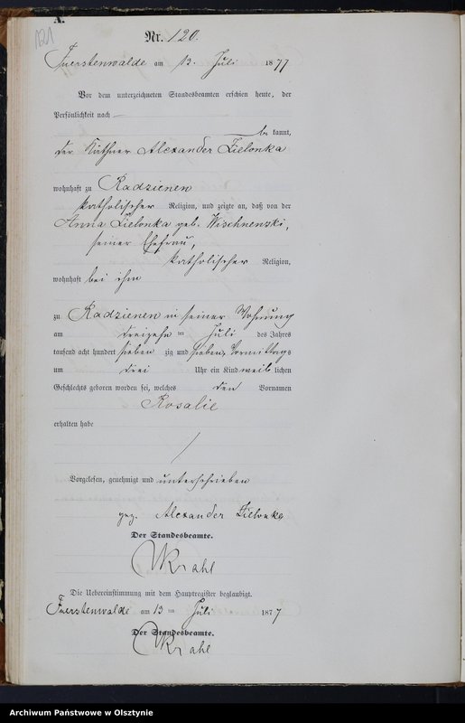 image.from.team "Urząd Stanu Cywilnego w Księżym Lasku pow. szczycieński"