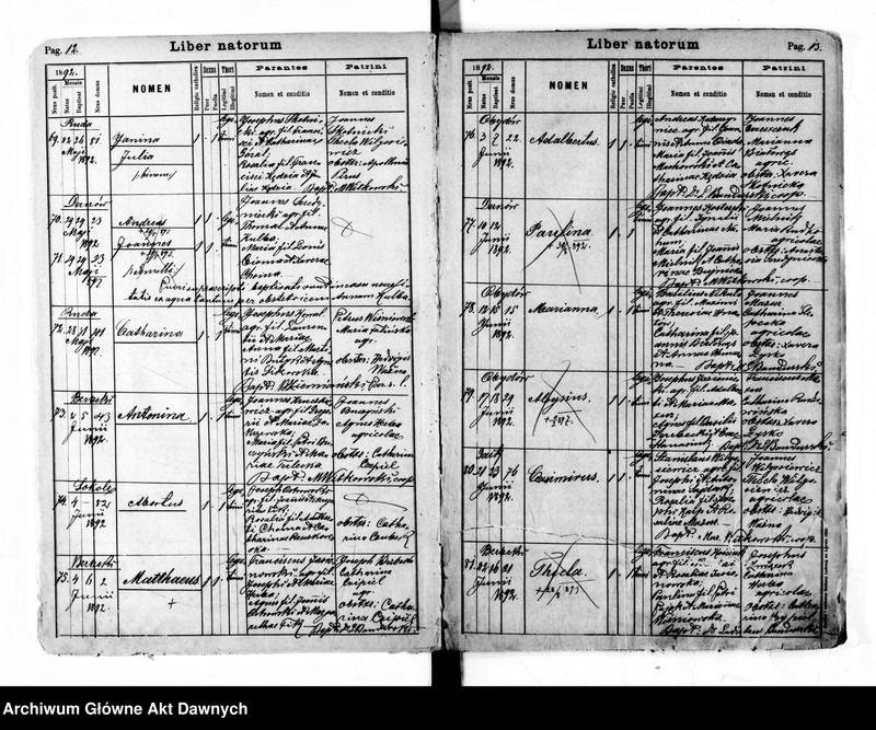 image.from.unit.number "Parafia: Kamionka Strumiłowa. Dekanat: Gliniany. Księga metrykalna urodzeń dla miasta Kamionka Strumiłowa i wsi: Ruda, Maziarnia Gogołowa, Łany Polskie, Turki, Łapajowka, Budki Nieznanowskie, Berbeki, Dernów, Gaik, Obydów, Łany Niemieckie, Maziarnia Kamionecka, Sapieżanka, Jazienica Ruska, Jagonia, Jazienica Polska, Sokole."