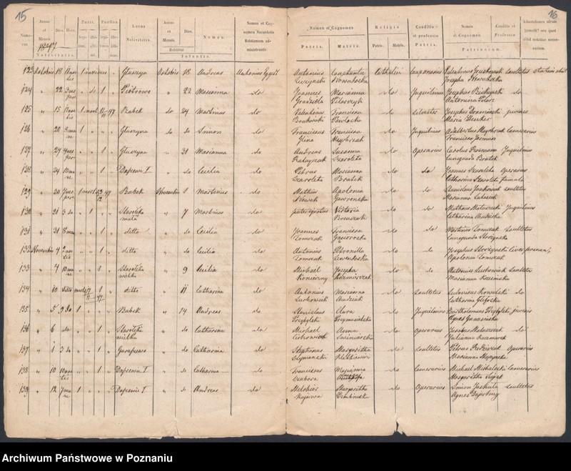 Obraz 10 z jednostki "Duplicat baptisatorum"