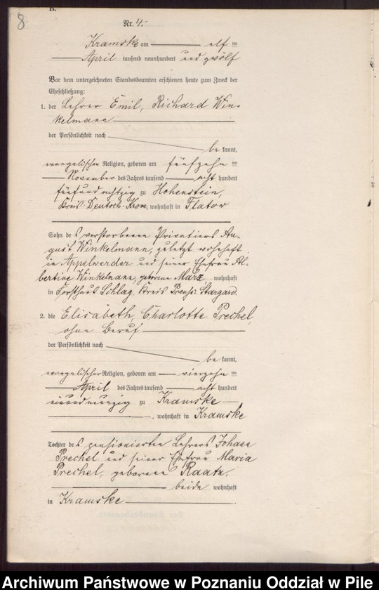 image.from.unit.number "Księga małżeństw"