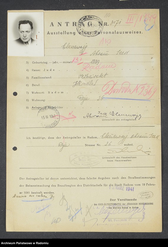 image.from.unit.number "[Wnioski o wydanie dowodów osobistych oraz nie odebrane dowody Ekselman - Estersohn]"