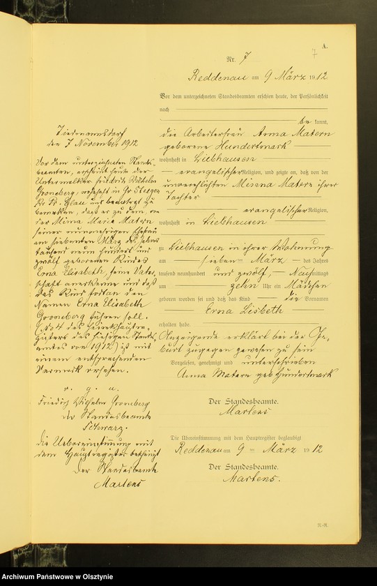 image.from.unit.number "Geburts-Neben-Register Nr 1 - 49 [Księga urodzeń - wtóropis ]"