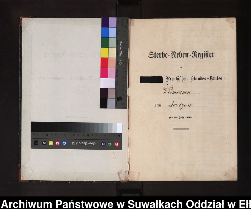 image.from.unit.number "Sterbe-Neben-Register des Preussischen Standes-Amtes Widminnen Kreis Loetzen"