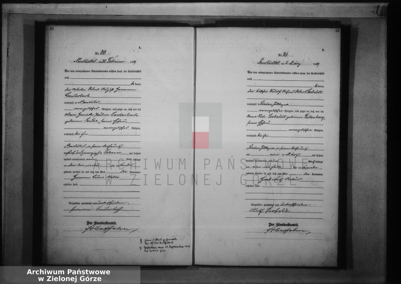 image.from.unit.number "Geburts-Haupt-Register 1909 No. 1 bis 104"