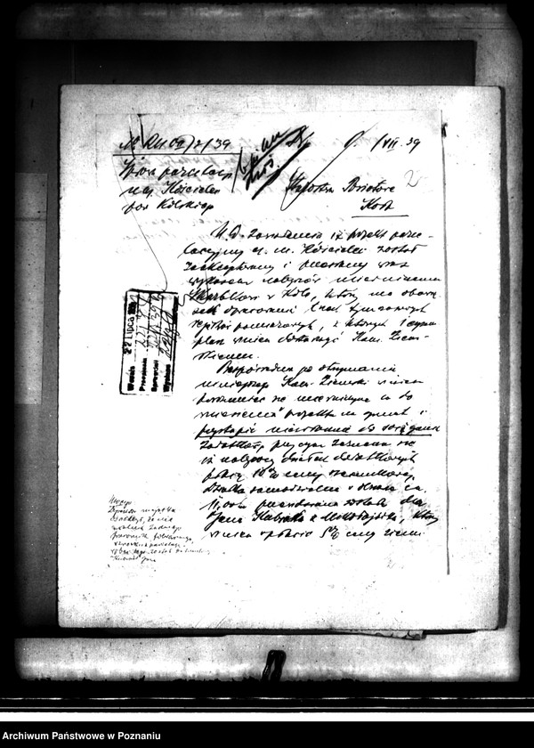 image.from.unit.number "Majątek Kościelec powiatu kaliskiego parcelacja"