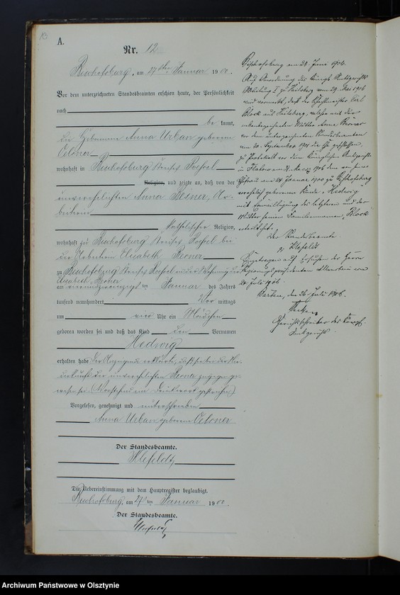 image.from.unit.number "Geburts-Neben-Register Nr 1 - 164"