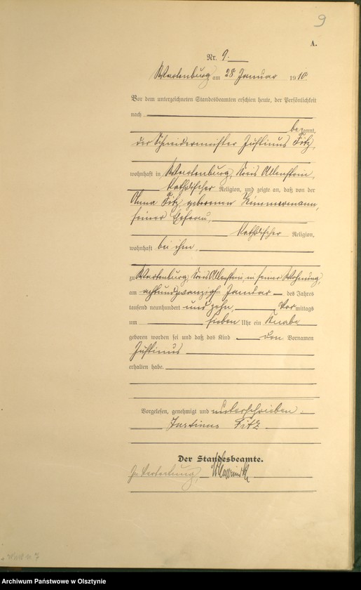 image.from.unit.number "Geburts-Haupt-Register Nr 1 - 140"