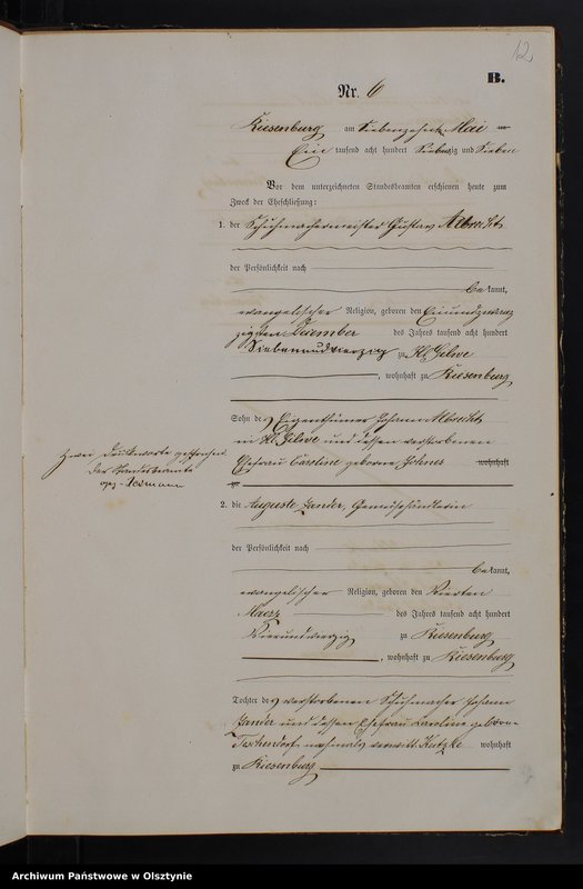 image.from.unit.number "Heiraths-Neben-Register Nr 1 - 25"