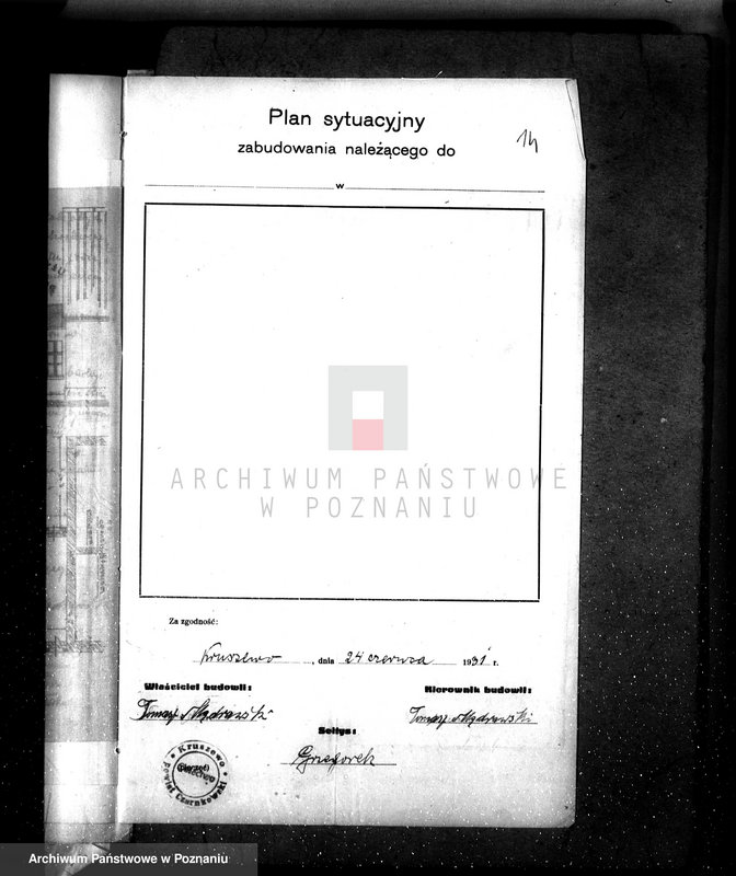 image.from.unit.number "Zatwierdzenie projektu rzeźni miejskiej w Kruszewie własność Tomasz Mądrawski"