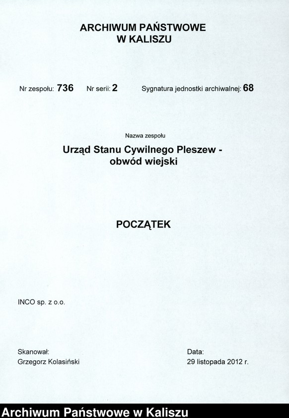 Obraz 3 z jednostki "[Księga małżeństw]"